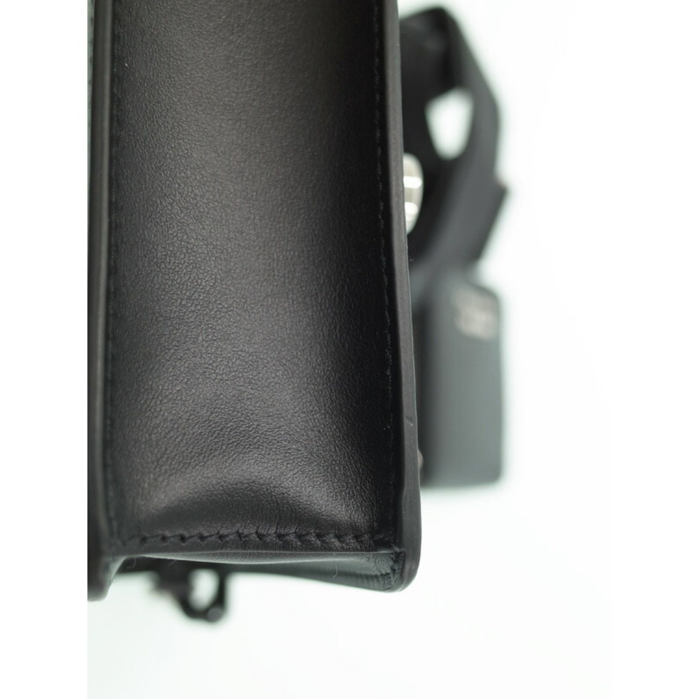 Prada leather bag Pattina Saffiano Crossbody black shoulder - Picture 5 of 9